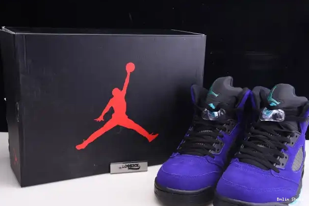 Bmlin Air 5 Jordan Alternate Retro 136027-500 Grape 0624